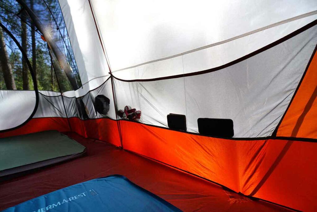Camping-Tent-(REI-Kingdom-6-interior-pockets)